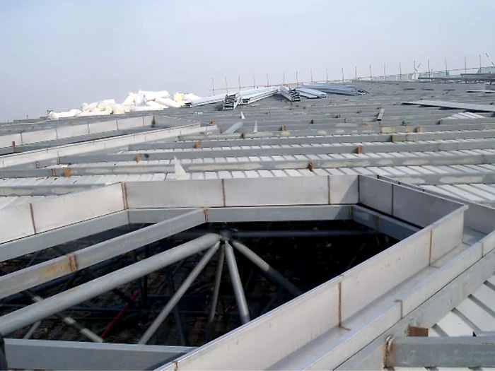 驻马店安吉县体育馆网架