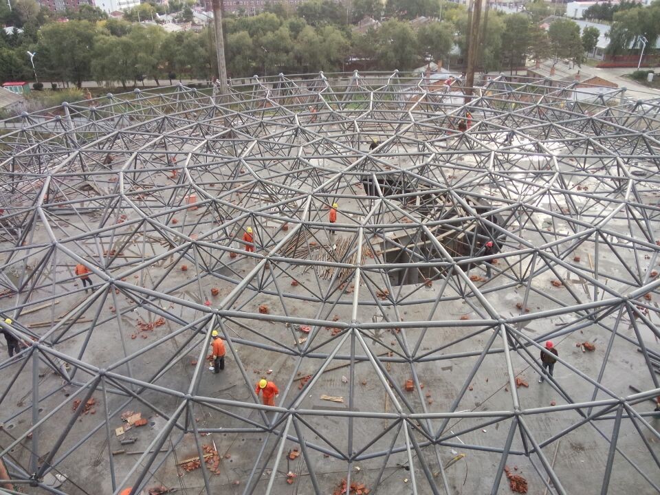 驻马店全民健身中心网架